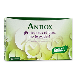 Antiox con Vitamina C y Vitamina E - Santiveri | 60 Cápsulas